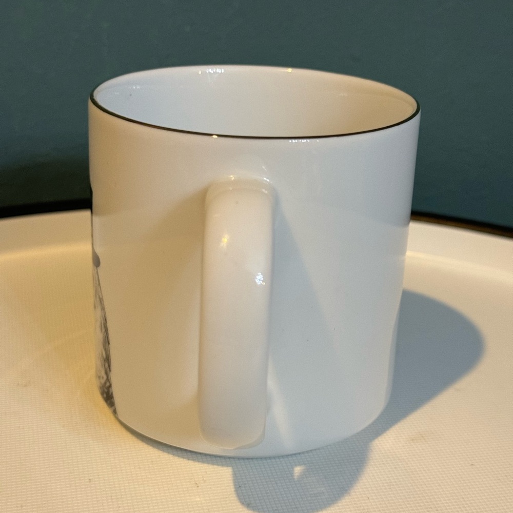 West Elm Rachel Koslowski Dapper Owl Mug with Top Hat - Picture 3 of 9